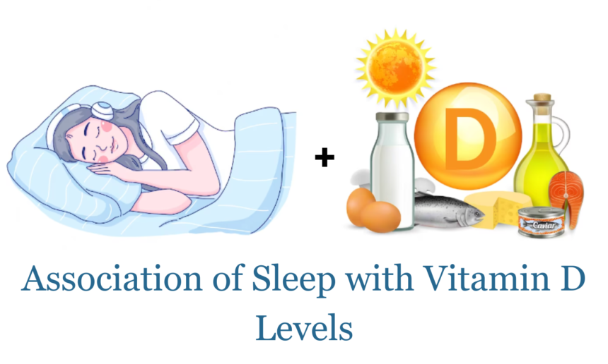 Association of sleep with vitamin D levels